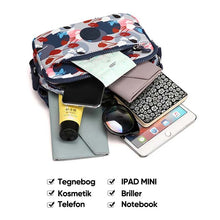 Indlæs billede til gallerivisning Lille lærredstaske i tre lag