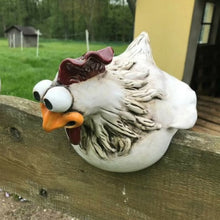 Indlæs billede til gallerivisning Big Eye Hen Resin Crafts