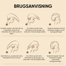 Indlæs billede til gallerivisning Hårtørrerhætte i koralfløjl