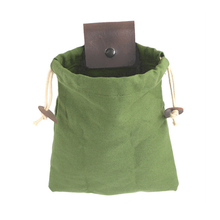 Indlæs billede til gallerivisning Foldbar bæltetaske i lærred