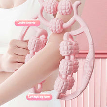 Indlæs billede til gallerivisning Dobbeltrækket Roller Leg Clamp Massager