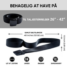 Indlæs billede til gallerivisning Tyverisikret bælte med skjult pengetaske