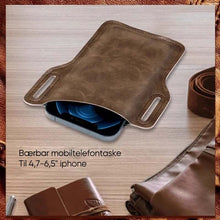 Indlæs billede til gallerivisning Universal waist lædertaske