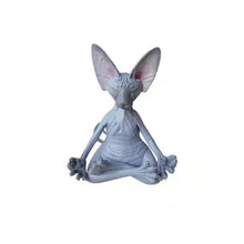 Indlæs billede til gallerivisning Sphynx kat yoga statue