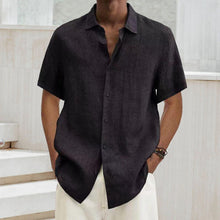 Indlæs billede til gallerivisning Kortærmet sommerskjorte til mænd