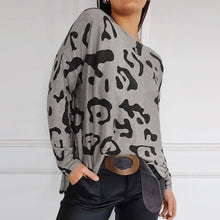 Indlæs billede til gallerivisning Italiensk sweater med dyreprint