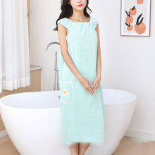 Indlæs billede til gallerivisning Hurtigtørrende, vandabsorberende badekåber