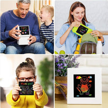 Indlæs billede til gallerivisning 【100 stk/1 sæt】 DIY Rainbow Magic Scratch Paper Art Set