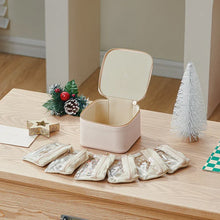 Indlæs billede til gallerivisning Smyckeskrin i läder för resor