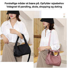 Indlæs billede til gallerivisning Trendy skuldertaske i kanvas