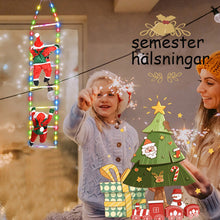 Indlæs billede til gallerivisning Julestigedekorationslys med julemanden