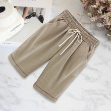 Indlæs billede til gallerivisning Afslappede og behagelige sommershorts med elastisk talje