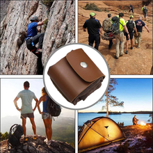 Indlæs billede til gallerivisning Foldbar bæltetaske i lærred