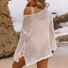 Indlæs billede til gallerivisning Hæklet udskæringsbluse til kvinder