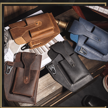 Indlæs billede til gallerivisning Retro bælte talje mænd taske