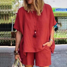 Indlæs billede til gallerivisning Afslappet T-shirt sæt (Dame)