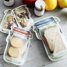 Indlæs billede til gallerivisning Krukke lynlåstasker, sæt med 5 stk