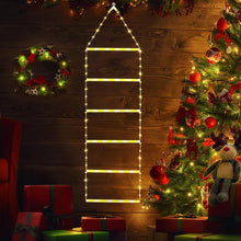 Indlæs billede til gallerivisning Julestigedekorationslys med julemanden