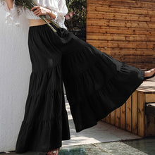 Indlæs billede til gallerivisning Monochrome retro beach pants