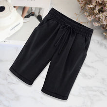 Indlæs billede til gallerivisning Afslappede og behagelige sommershorts med elastisk talje