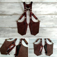 Indlæs billede til gallerivisning Dobbeltskuldret armhule-hylstertaske