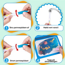 Indlæs billede til gallerivisning Malebog med magisk vand