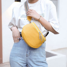 Indlæs billede til gallerivisning Crossbody skuldertasker i læder