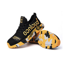 Indlæs billede til gallerivisning Ventilerende sneakers med beskyttende tåkappe i stål