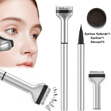Indlæs billede til gallerivisning 2-i-1 Eyeliner & Lower Eyelash Stamp Set