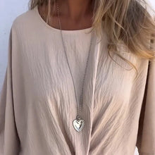 Indlæs billede til gallerivisning Rund hals og halværmet crossover-top