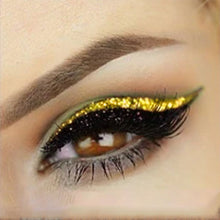 Indlæs billede til gallerivisning Vandtæt og genanvendelig eyeliner og øjenvipper klistermærke