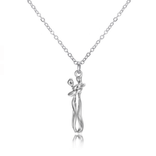 Indlæs billede til gallerivisning Heldigvis ejer dig - Knus halskæde