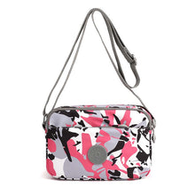 Indlæs billede til gallerivisning Lille lærredstaske i tre lag