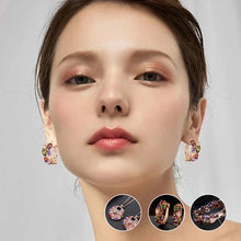 Indlæs billede til gallerivisning Colored Zircon Jewelry Set (Earrings+Necklace+Bracelet)