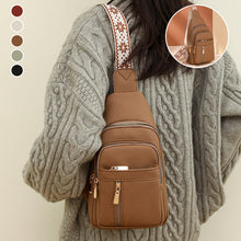 Indlæs billede til gallerivisning Afslappet bæltetaske med lynlås til kvinder