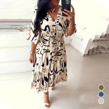 Indlæs billede til gallerivisning Løs nederdel i blækprint