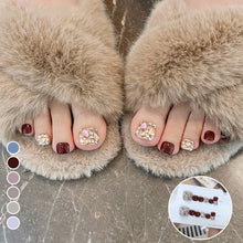 Indlæs billede til gallerivisning 14 ark firkantet tryk på tånegle