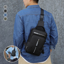 Indlæs billede til gallerivisning Skuldertaske med USB-opladning