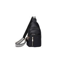 Indlæs billede til gallerivisning Afslappet bæltetaske med lynlås til kvinder