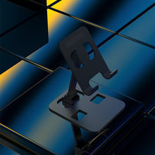 Indlæs billede til gallerivisning Justerbar bordtelefonholder i aluminium