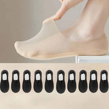 Indlæs billede til gallerivisning Usynlige åndbare issilkestrømper(5 par)