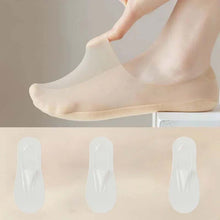 Indlæs billede til gallerivisning Usynlige åndbare issilkestrømper(5 par)