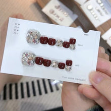 Indlæs billede til gallerivisning 14 ark firkantet tryk på tånegle