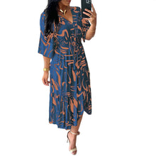 Indlæs billede til gallerivisning Løs nederdel i blækprint