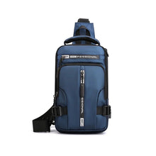 Indlæs billede til gallerivisning Skuldertaske med USB-opladning