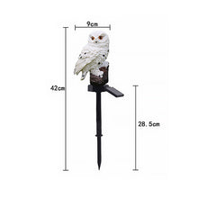 Indlæs billede til gallerivisning Solar ugle haven dekorative landskab lys