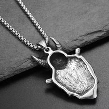 Indlæs billede til gallerivisning Sej dødningehoved halskæde