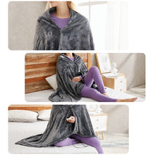 Indlæs billede til gallerivisning USB Opvarmende Sjal - Elektrisk Opvarmende Plystæppe