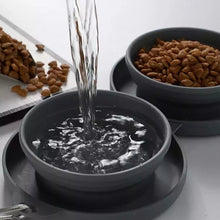 Indlæs billede til gallerivisning Silikone fodringsskål til kæledyr i rejsestørrelse