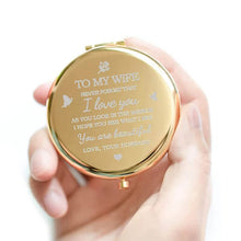 Indlæs billede til gallerivisning I Love You kompakt spejl